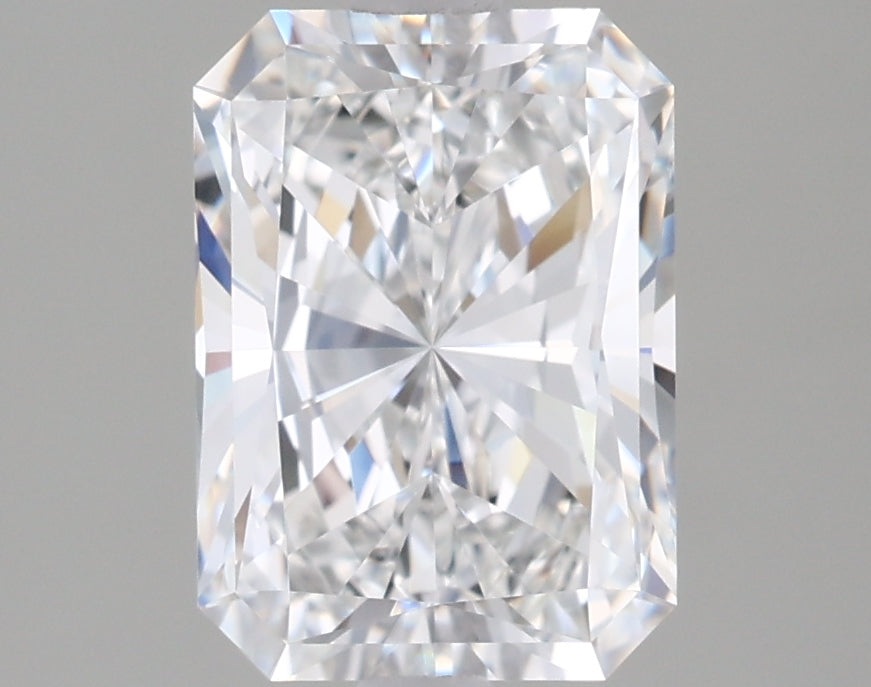 2.01 Carat Radiant Shaped, Ideal Cut, E Color, VVS1 Clarity, IGI Certified Lab Grown Diamond