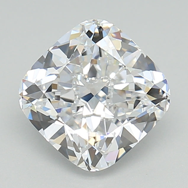 2.04 Carat Cushion Shaped, Ideal Cut, D Color, VVS1 Clarity, IGI Certified Lab Grown Diamond