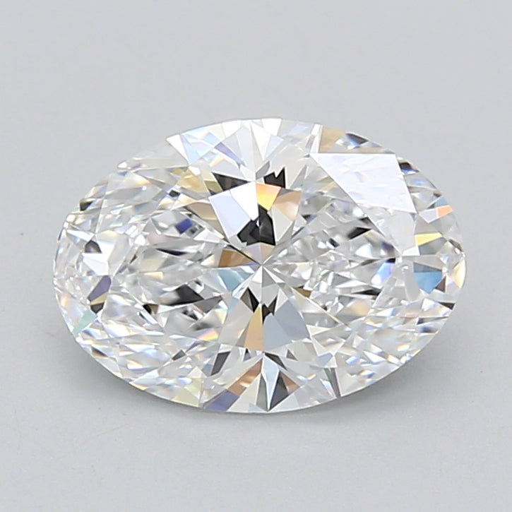 2.54 Carat Oval Shaped, Ideal Cut, D Color, VVS1 Clarity, IGI Certified Lab Grown Diamond