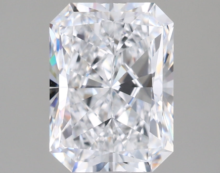 2.01 Carat Radiant Shaped, Ideal Cut, E Color, VVS1 Clarity, IGI Certified Lab Grown Diamond