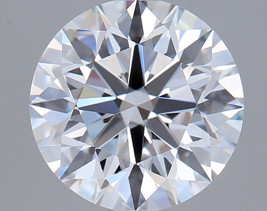 2.52 Carat Round Shaped, Ideal Cut, E Color, VVS1 Clarity, IGI Certified Lab Grown Diamond