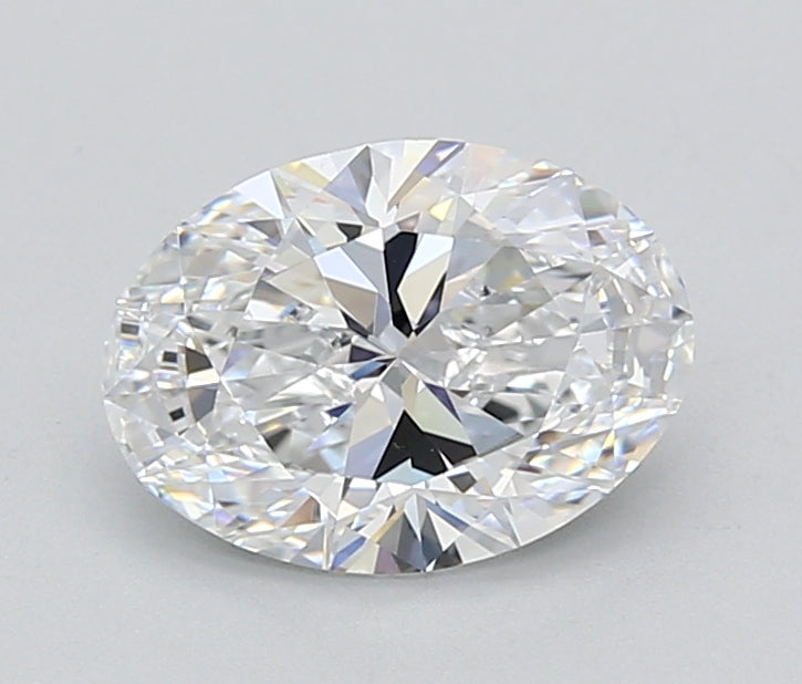 2.04 Carat Oval Shaped, Ideal Cut, D Color, VVS1 Clarity, IGI Certified Lab Grown Diamond