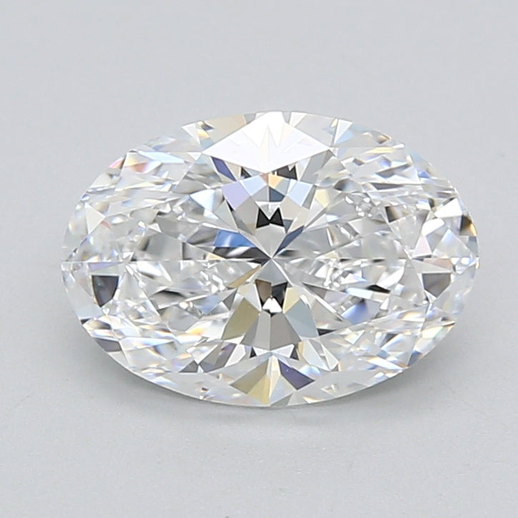 2.56 Carat Oval Shaped, Ideal Cut, D Color, VVS1 Clarity, IGI Certified Lab Grown Diamond