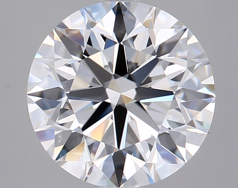 2.33 Carat Round Shaped, Ideal Cut, D Color, VVS2 Clarity, IGI Certified Lab Grown Diamond