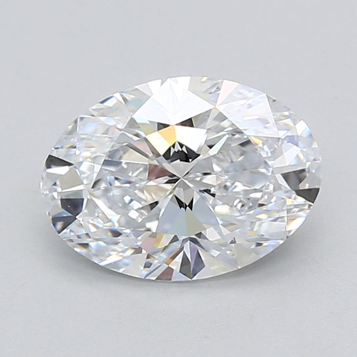 2.51 Carat Oval Shaped, Ideal Cut, D Color, VVS1 Clarity, IGI Certified Lab Grown Diamond