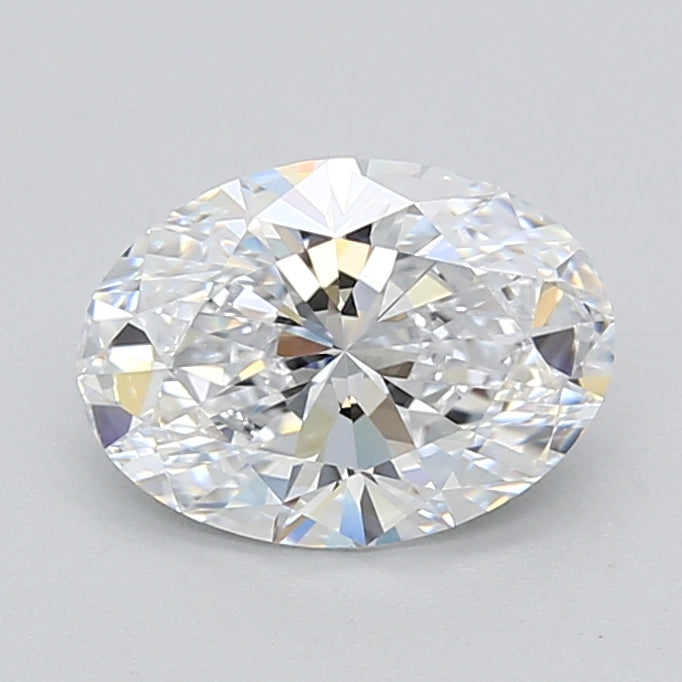 2.05 Carat Oval Shaped, Ideal Cut, D Color, VVS1 Clarity, IGI Certified Lab Grown Diamond