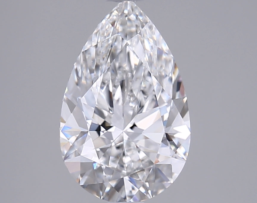 2.00 Carat Pear Shaped, Ideal Cut, E Color, VVS1 Clarity, IGI Certified Lab Grown Diamond