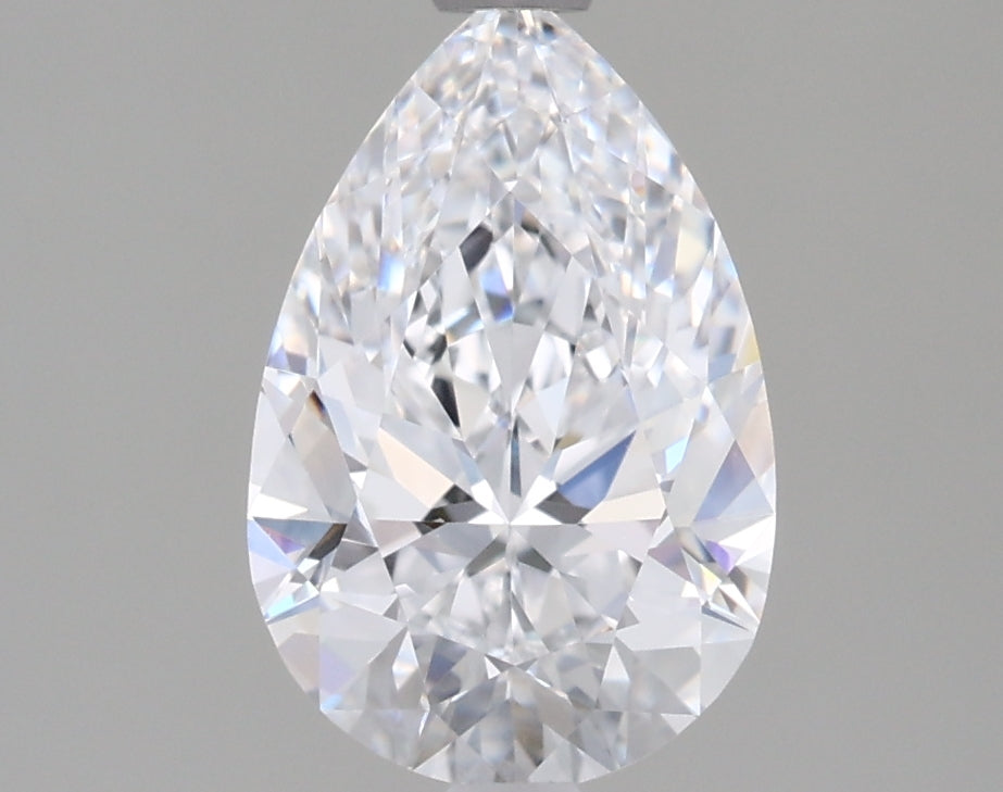 1.53 Carat Pear Shaped, Ideal Cut, D Color, VVS1 Clarity, IGI Certified Lab Grown Diamond