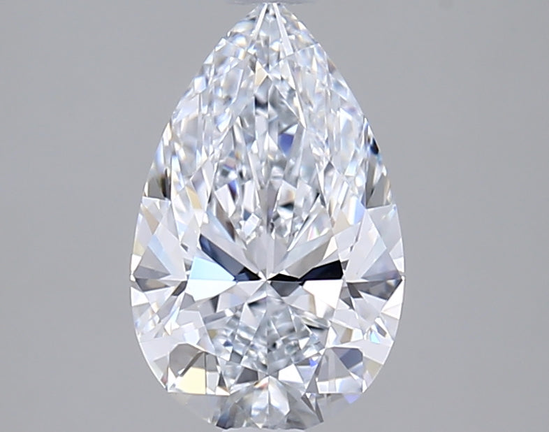 1.56 Carat Pear Shaped, Ideal Cut, D Color, VVS1 Clarity, IGI Certified Lab Grown Diamond