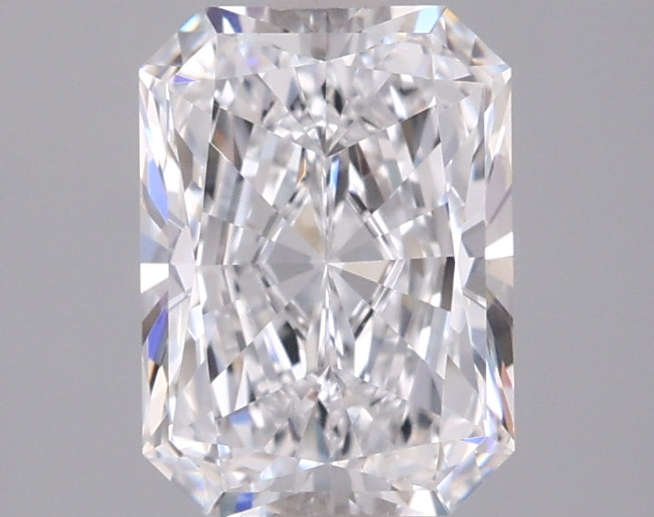 1.77 Carat Radiant Shaped, Excellent Cut, D Color, VVS1 Clarity, IGI Certified Lab Grown Diamond
