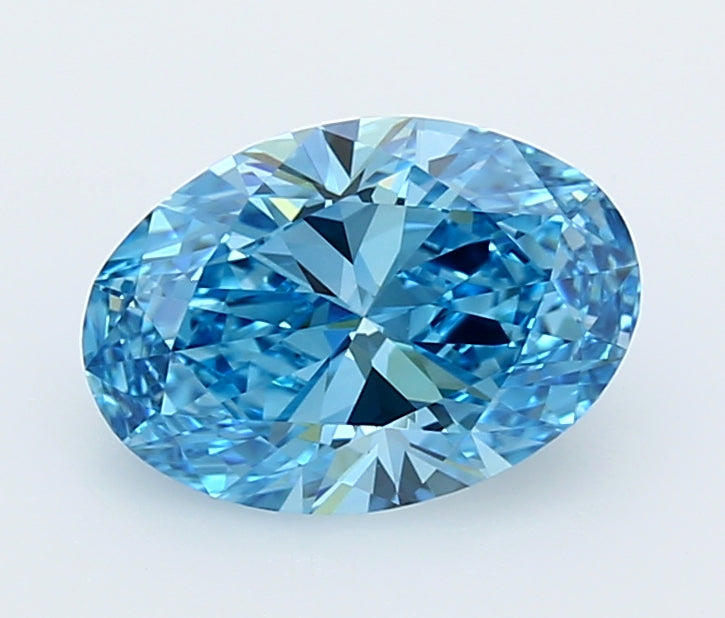 2.03 Carat Oval Shaped, Ideal Cut, VVS2 Clarity, IGI Certified Lab Grown Diamond