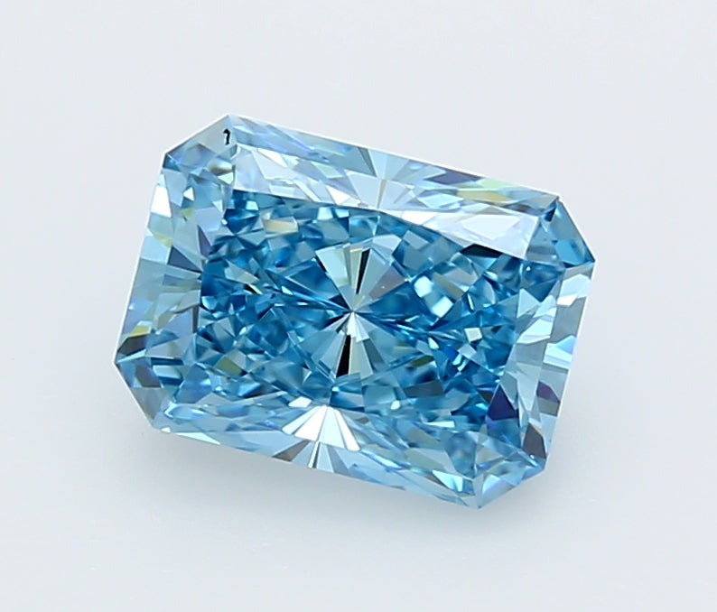 2.50 Carat Radiant Shaped, Excellent Cut, VVS1 Clarity, IGI Certified Lab Grown Diamond