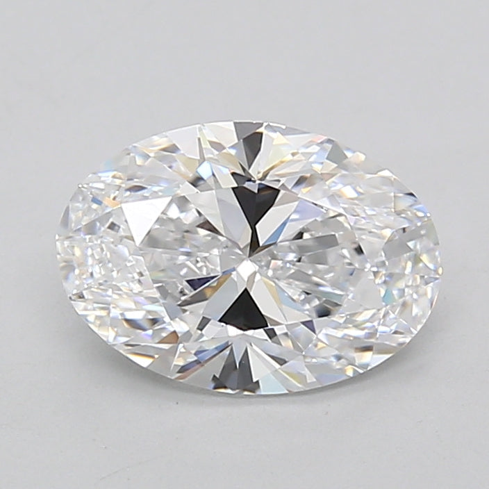 2.11 Carat Oval Shaped, Excellent Cut, D Color, VVS1 Clarity, IGI Certified Lab Grown Diamond