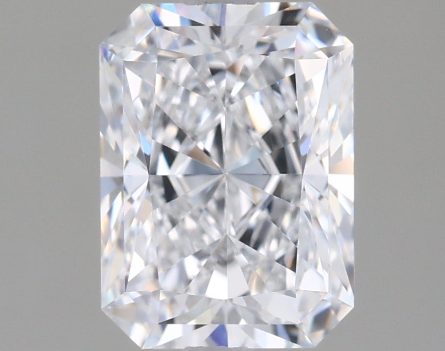 1.56 Carat Radiant Shaped, Excellent Cut, D Color, VVS1 Clarity, IGI Certified Lab Grown Diamond