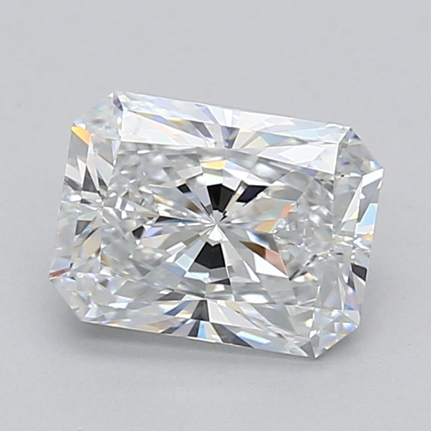 2.03 Carat Radiant Shaped, Ideal Cut, D Color, VVS1 Clarity, IGI Certified Lab Grown Diamond