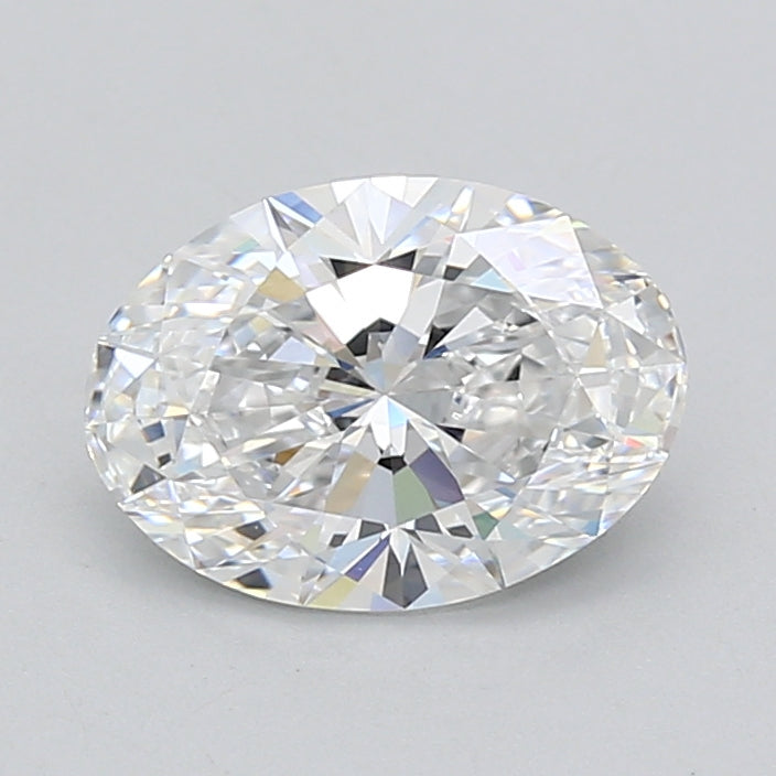 2.12 Carat Oval Shaped, Ideal Cut, D Color, VVS1 Clarity, IGI Certified Lab Grown Diamond
