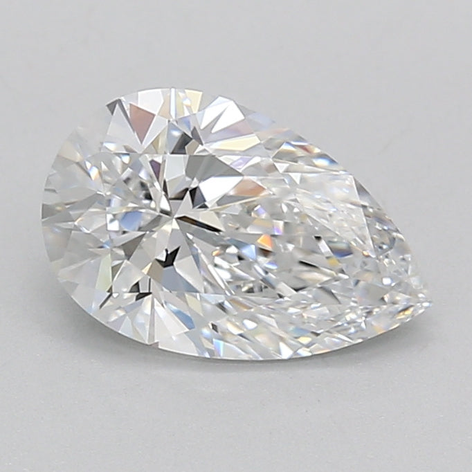 2.01 Carat Pear Shaped, Excellent Cut, D Color, VVS1 Clarity, IGI Certified Lab Grown Diamond