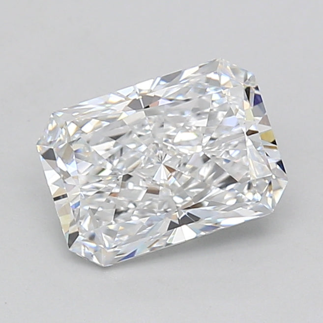 2.04 Carat Radiant Shaped, Ideal Cut, D Color, VVS1 Clarity, IGI Certified Lab Grown Diamond