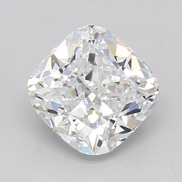 2.09 Carat Cushion Shaped, Ideal Cut, D Color, VVS1 Clarity, IGI Certified Lab Grown Diamond