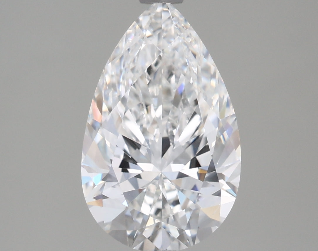 2.00 Carat Pear Shaped, Ideal Cut, E Color, VVS1 Clarity, IGI Certified Lab Grown Diamond