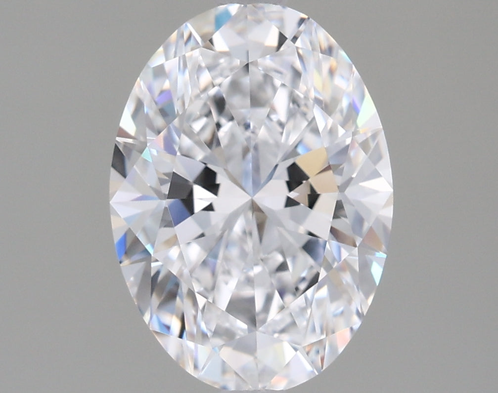 1.57 Carat Oval Shaped, Ideal Cut, D Color, VVS1 Clarity, IGI Certified Lab Grown Diamond