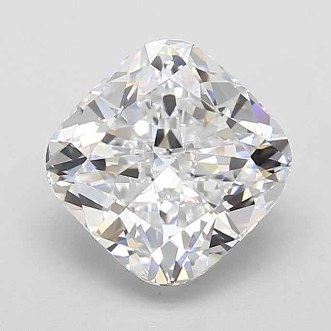 3.10 Carat Cushion Shaped, Ideal Cut, D Color, VVS1 Clarity, IGI Certified Lab Grown Diamond