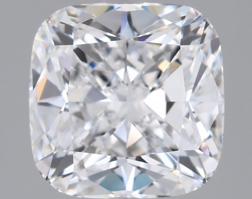 2.70 Carat Cushion Shaped, Ideal Cut, D Color, VVS2 Clarity, IGI Certified Lab Grown Diamond