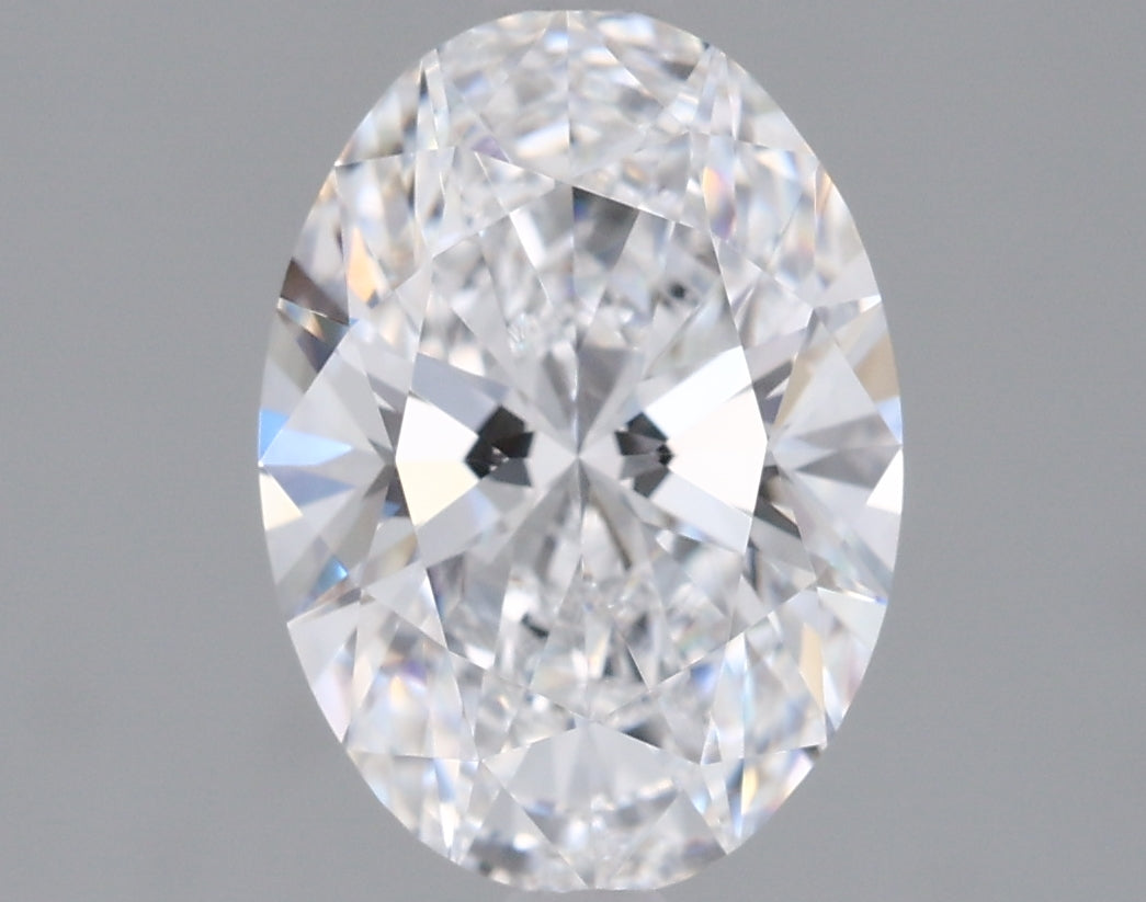 1.52 Carat Oval Shaped, Ideal Cut, D Color, VVS1 Clarity, IGI Certified Lab Grown Diamond
