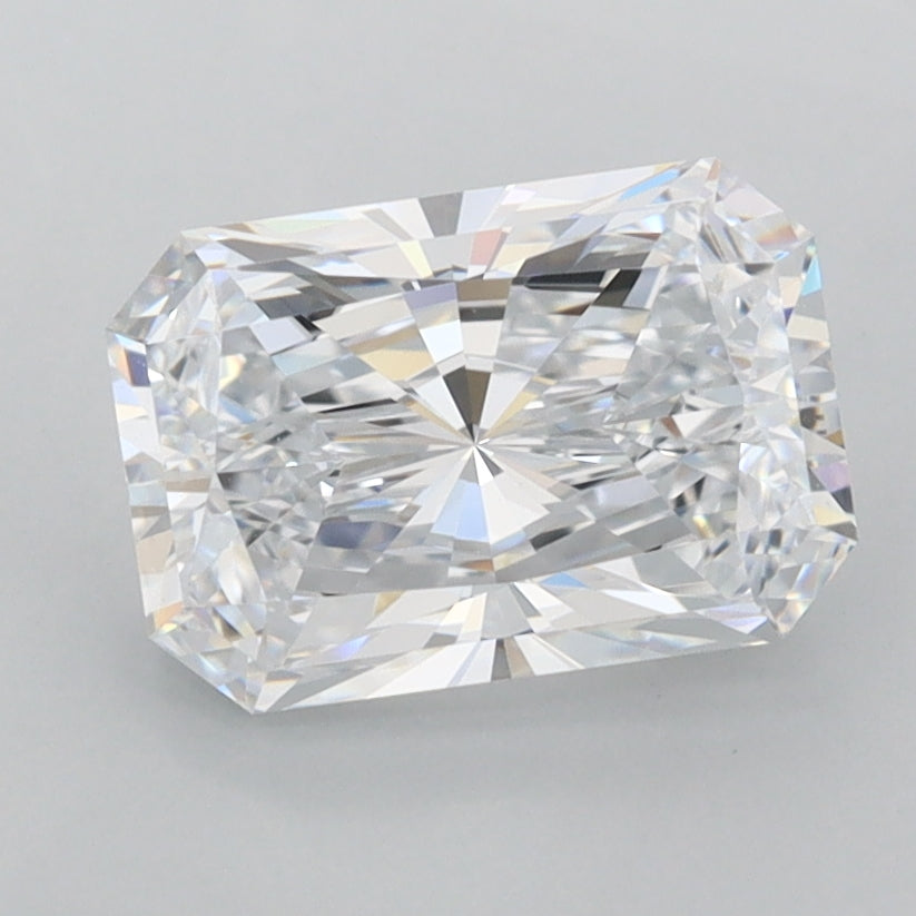 1.90 Carat Radiant Shaped, Ideal Cut, D Color, FL Clarity, IGI Certified Lab Grown Diamond
