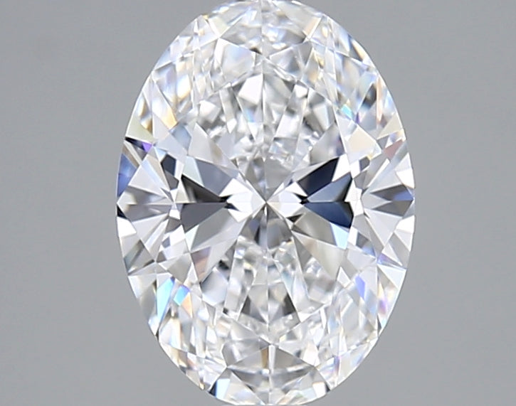 1.54 Carat Oval Shaped, Ideal Cut, D Color, VVS1 Clarity, IGI Certified Lab Grown Diamond