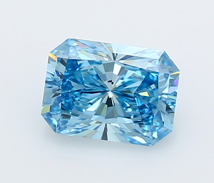 1.51 Carat Radiant Shaped, Ideal Cut, VVS1 Clarity, IGI Certified Lab Grown Diamond
