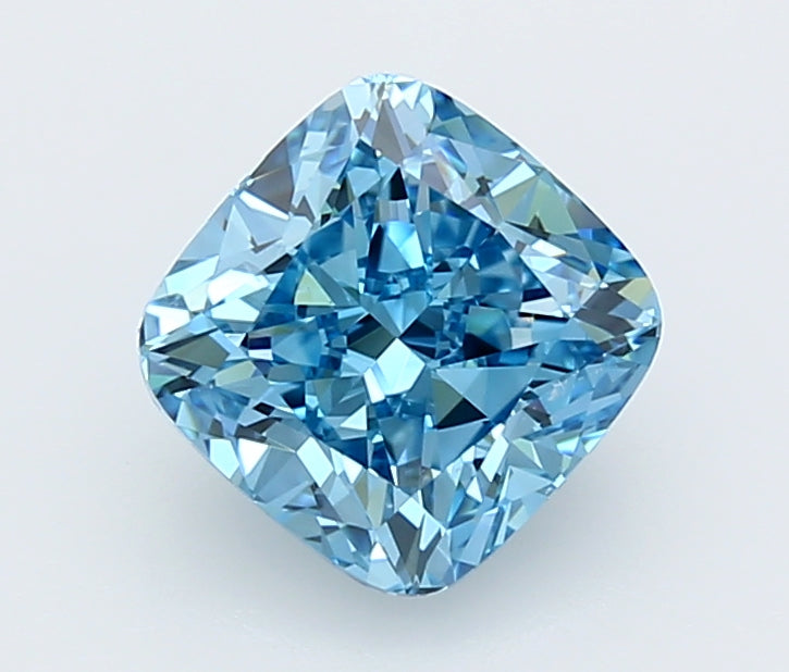 2.56 Carat Cushion Shaped, Ideal Cut, VVS1 Clarity, IGI Certified Lab Grown Diamond