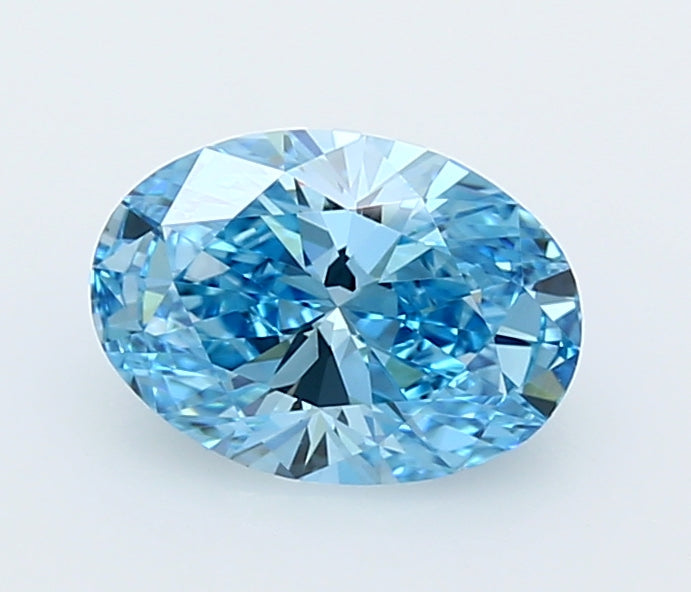1.53 Carat Oval Shaped, Ideal Cut, VVS1 Clarity, IGI Certified Lab Grown Diamond
