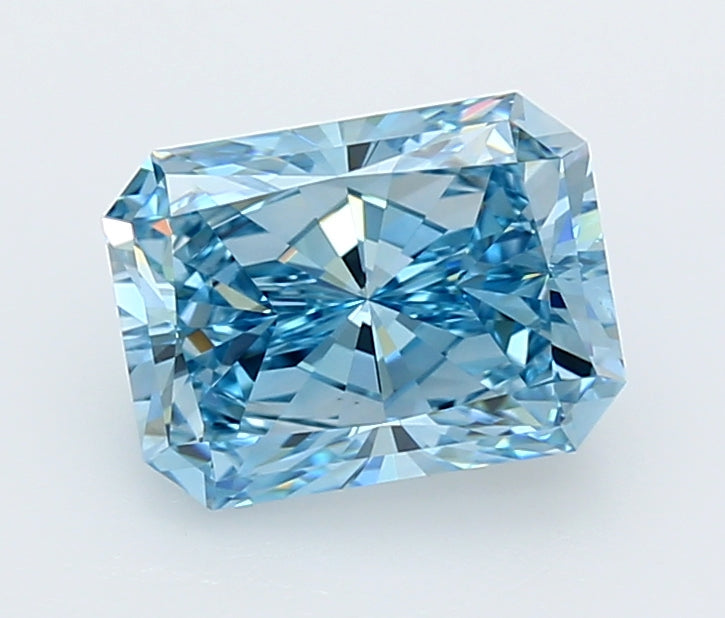 2.56 Carat Radiant Shaped, Ideal Cut, VVS1 Clarity, IGI Certified Lab Grown Diamond