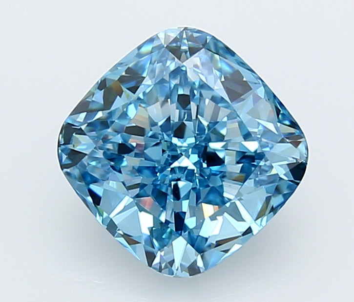 3.01 Carat Cushion Shaped, Ideal Cut, VVS2 Clarity, IGI Certified Lab Grown Diamond