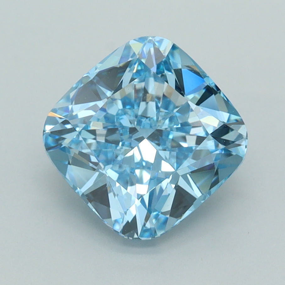 2.49 Carat Cushion Shaped, Ideal Cut, VS1 Clarity, IGI Certified Lab Grown Diamond