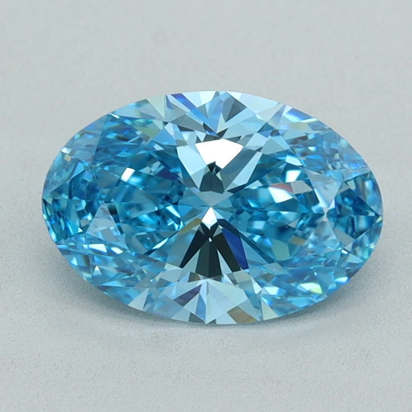 1.56 Carat Oval Shaped, Ideal Cut, VVS1 Clarity, IGI Certified Lab Grown Diamond