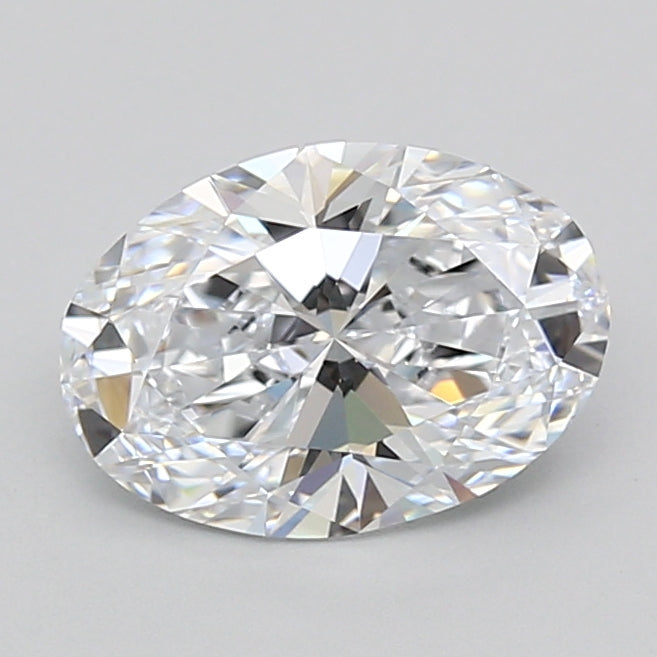2.14 Carat Oval Shaped, Ideal Cut, D Color, VVS1 Clarity, IGI Certified Lab Grown Diamond