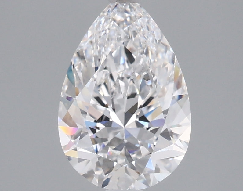 1.53 Carat Pear Shaped, Ideal Cut, D Color, VVS2 Clarity, IGI Certified Lab Grown Diamond