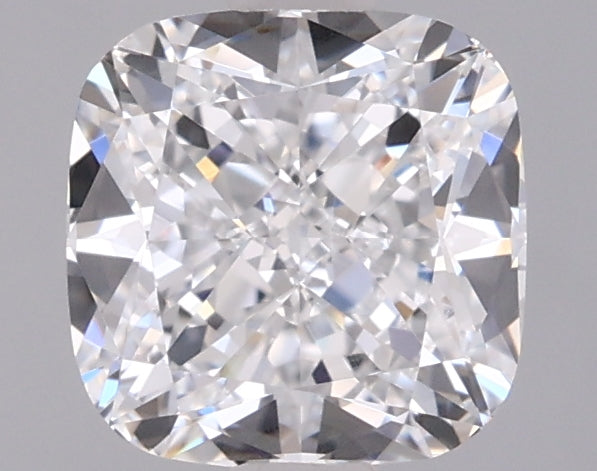 1.53 Carat Cushion Shaped, Ideal Cut, D Color, VVS2 Clarity, IGI Certified Lab Grown Diamond