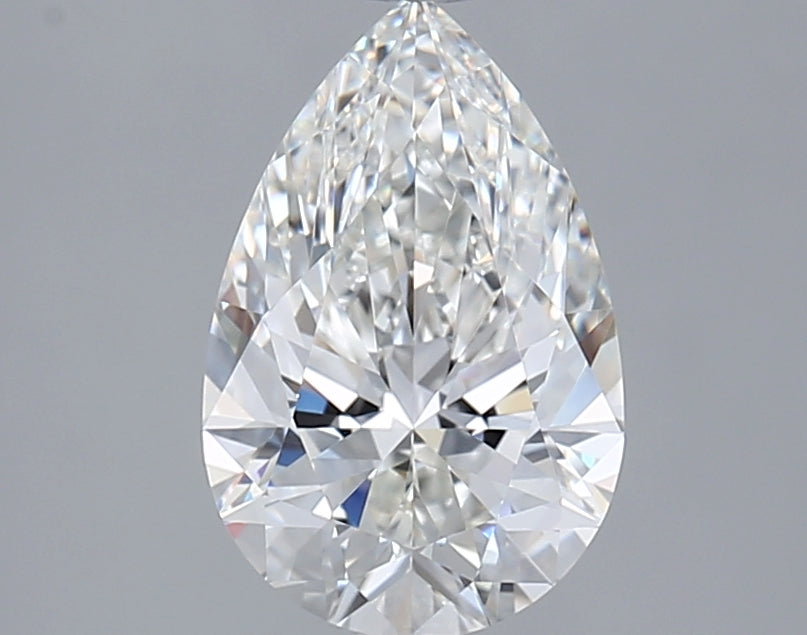 2.02 Carat Pear Shaped, Ideal Cut, F Color, VVS1 Clarity, IGI Certified Lab Grown Diamond