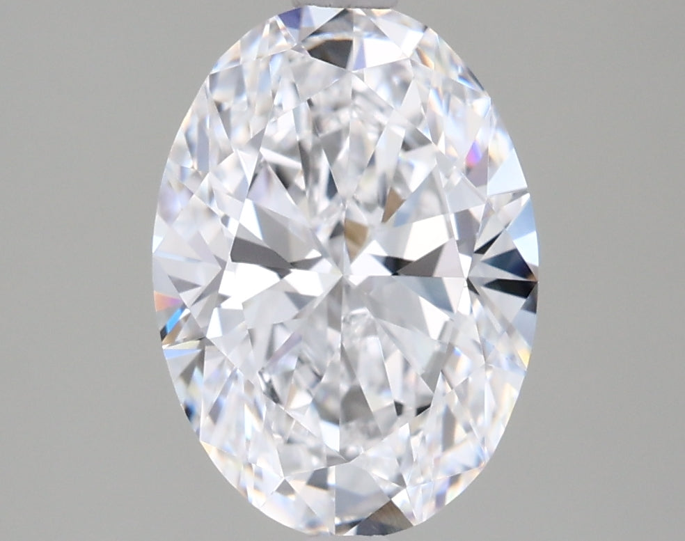 2.02 Carat Oval Shaped, Ideal Cut, D Color, VVS1 Clarity, IGI Certified Lab Grown Diamond