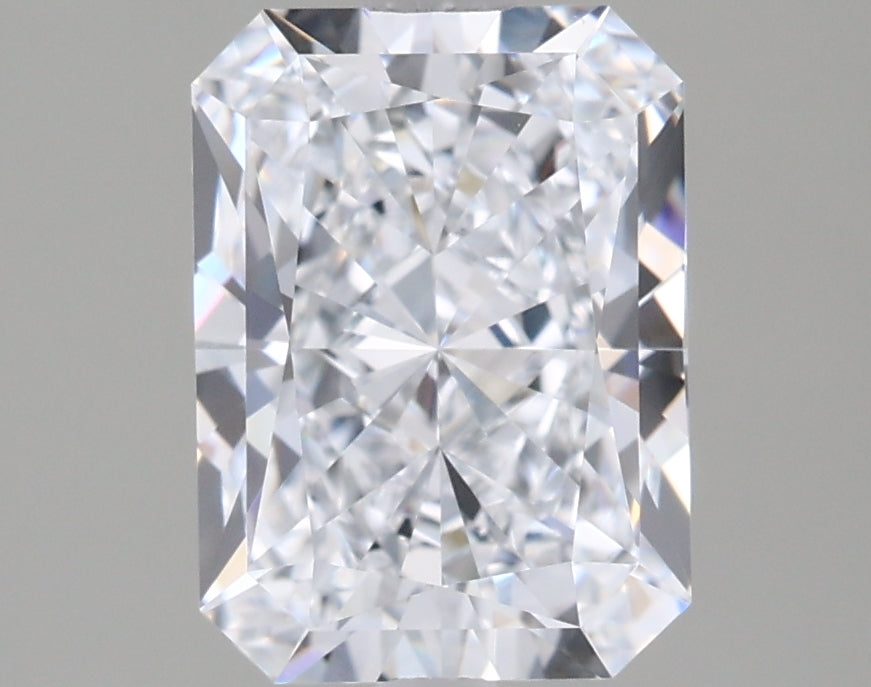 2.04 Carat Radiant Shaped, Ideal Cut, E Color, VVS2 Clarity, IGI Certified Lab Grown Diamond