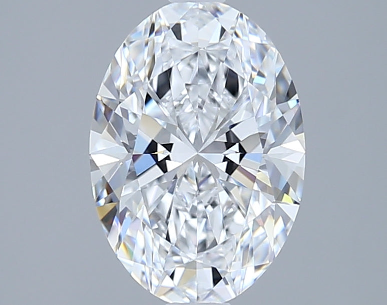 2.11 Carat Oval Shaped, Ideal Cut, D Color, VVS1 Clarity, IGI Certified Lab Grown Diamond