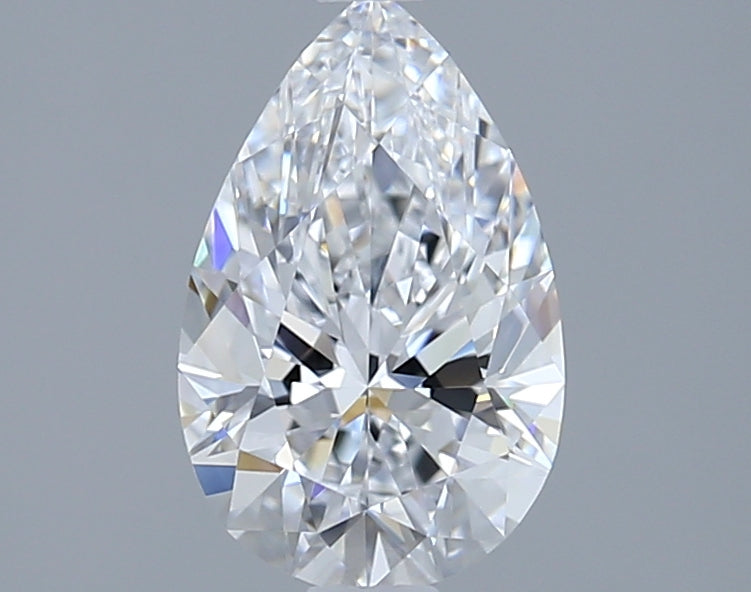1.54 Carat Pear Shaped, Excellent Cut, D Color, VVS1 Clarity, IGI Certified Lab Grown Diamond