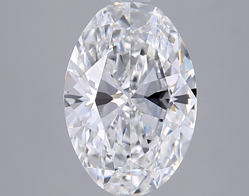 1.80 Carat Oval Shaped, Ideal Cut, D Color, VS1 Clarity, IGI Certified Lab Grown Diamond