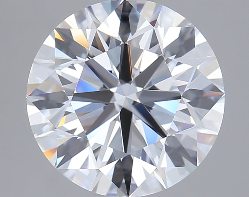 3.52 Carat Round Shaped, Ideal Cut, E Color, VVS1 Clarity, IGI Certified Lab Grown Diamond