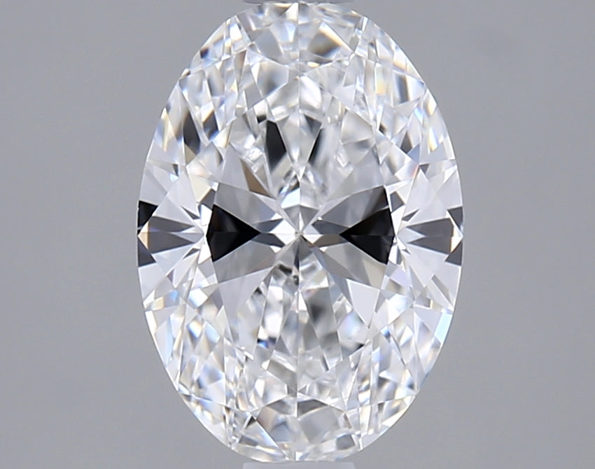 1.33 Carat Oval Shaped, Ideal Cut, D Color, VS1 Clarity, IGI Certified Lab Grown Diamond