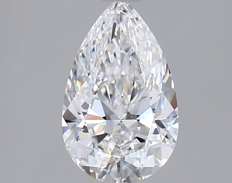 1.11 Carat Pear Shaped, Ideal Cut, D Color, VVS2 Clarity, IGI Certified Lab Grown Diamond