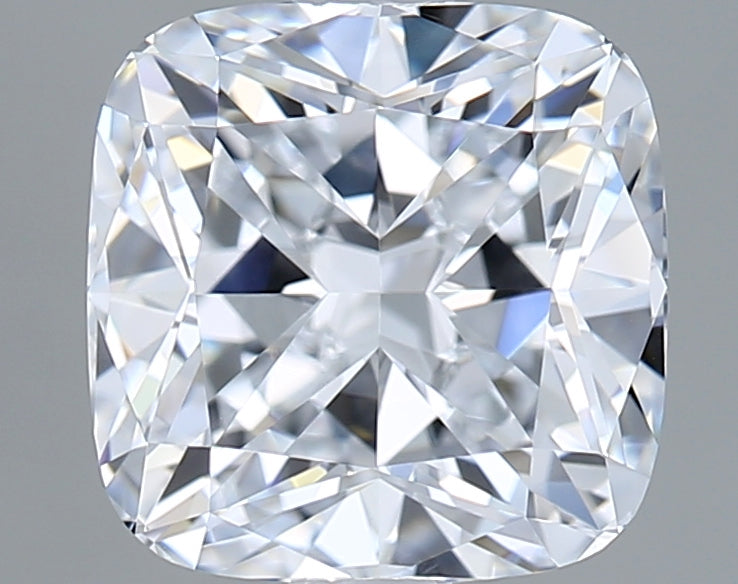 2.06 Carat Cushion Shaped, Ideal Cut, E Color, VVS1 Clarity, IGI Certified Lab Grown Diamond
